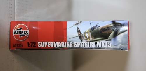 A Airfix 1.72 scale supermarine spitfire mk1a boxed unopened.
