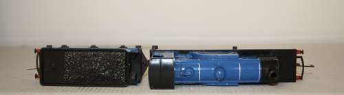 A boxed Hornby R553 Caledonian Railway 4-2-2 locomotive.Mild play worn