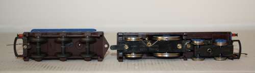 A boxed Hornby R553 Caledonian Railway 4-2-2 locomotive.Mild play worn