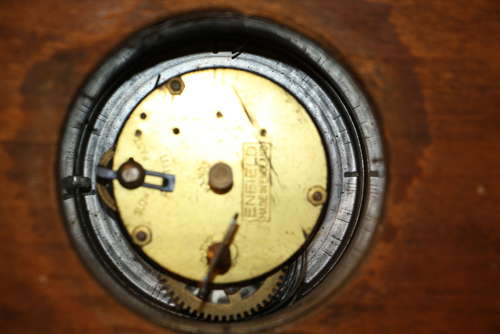 A good art deco Enfield mantel clock. keeps very good time.