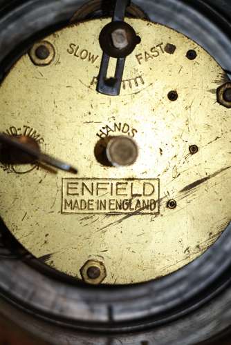 A good art deco Enfield mantel clock. keeps very good time.