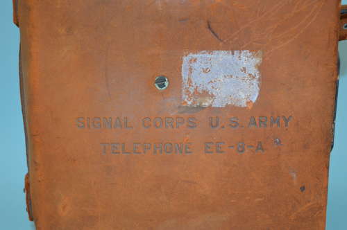 WW2 AMERICAN FIELD TELEPHONE .