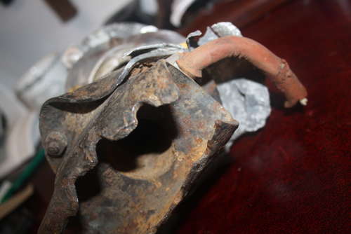 A WW2 HURRICANE,WHEEL HUB.FROM CRASH. NO79 SQD BIGGIN HILL.1ST SEPT 19