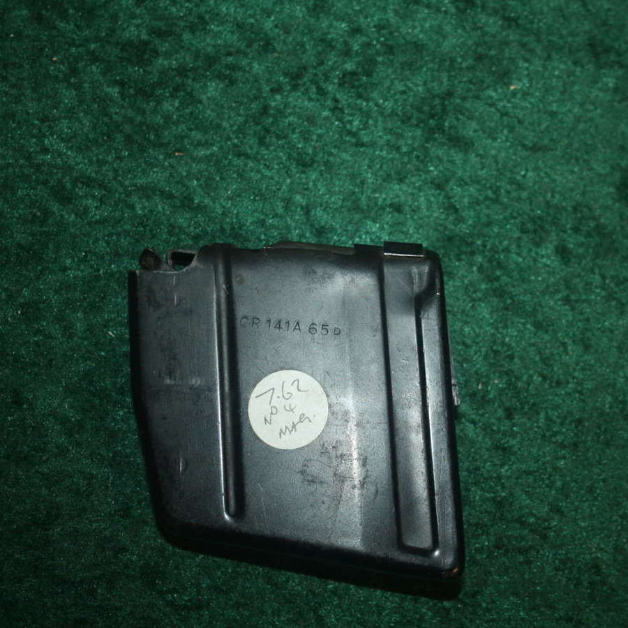 A RARE 7.62 ENFIELD NO4 MAGAZINE.
