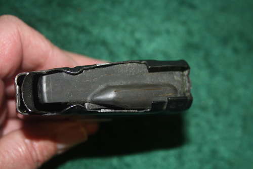 A RARE 7.62 ENFIELD NO4 MAGAZINE.