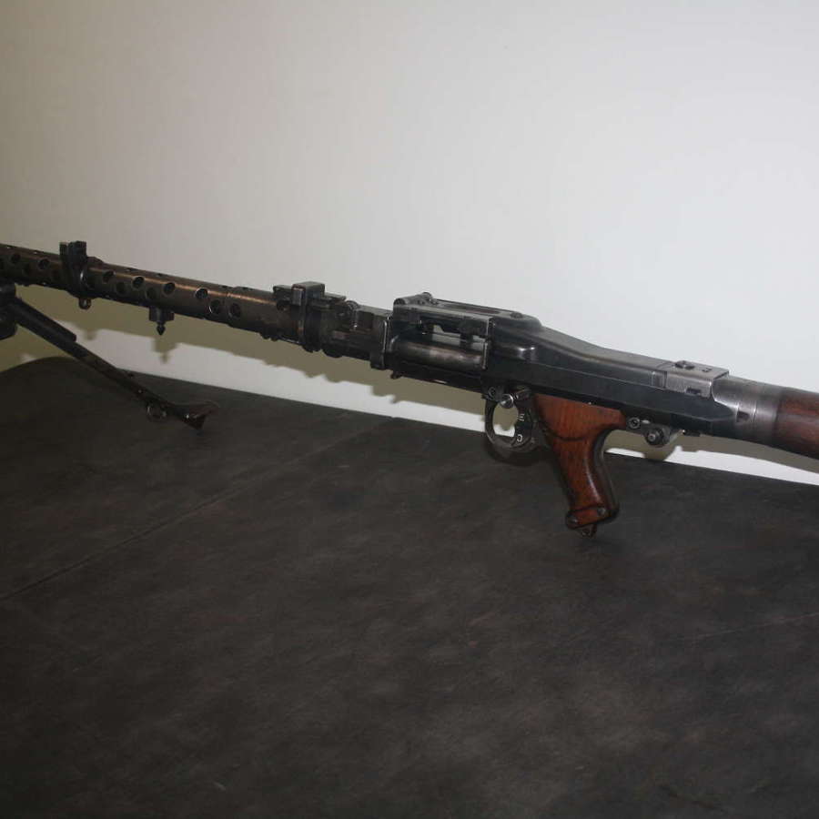 A DEACTIVATED MG34 DOT 1944 ALL MATCHING NUMBERS.