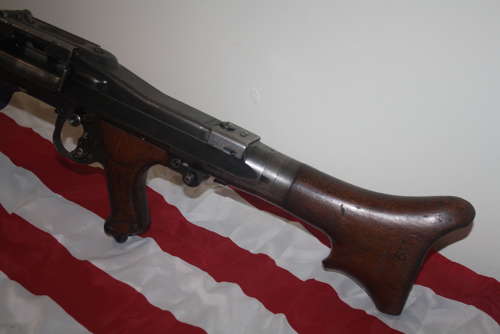 A DEACTIVATED MG34 DOT 1944 ALL MATCHING NUMBERS.