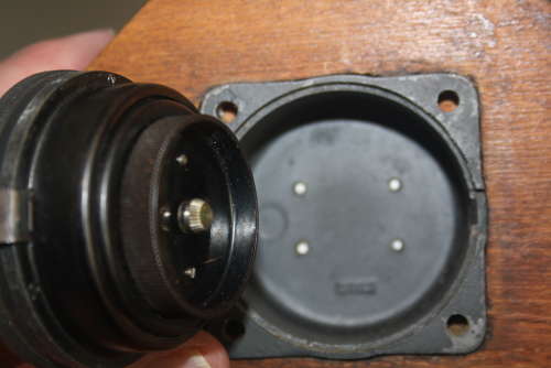 A WW2 GERMAN FIGHTER AIRCRAFT. 8 DAY COCKPIT CLOCK BY KINZLE.