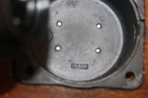 A WW2 GERMAN FIGHTER AIRCRAFT. 8 DAY COCKPIT CLOCK BY KINZLE.