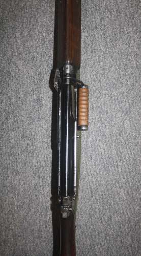 A RARE OLD SPEC SLR BSA 1960'S L1A1 WITH WOODEN FURNITURE.
