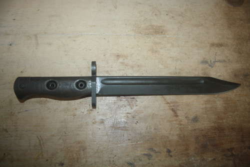 A ORIGINAL L1A1 BAYONET NO SCABBARD.