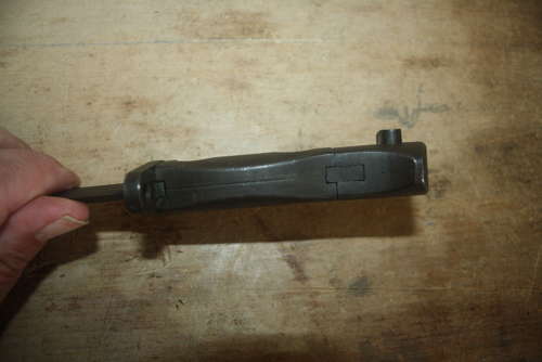 A ORIGINAL L1A1 BAYONET NO SCABBARD.
