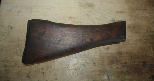 A USED L1A1 SLR BUTT. ALL ORIGINAL.