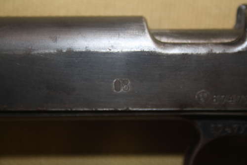 A OLD SPEC DEACT STEYR 1912 REISSUED IN 9MM TO NAZI POLICE IN WW2.