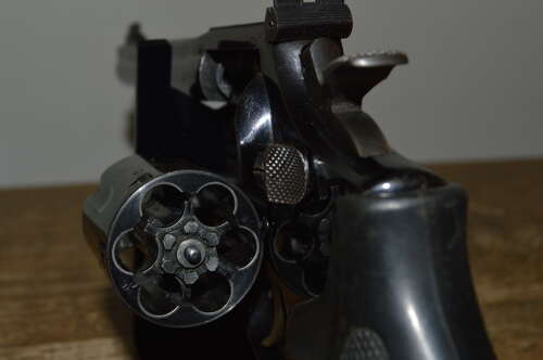 A EU DEACTIVATED SMITH & WESSON .38 K14 6