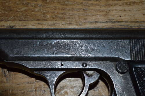 A RARE WATHER PP USED BY GERMAN REICH FINANCE OFFICERS .BARN FIND.