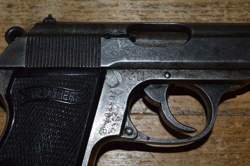 A RARE WATHER PP USED BY GERMAN REICH FINANCE OFFICERS .BARN FIND.