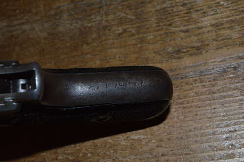 A RARE WATHER PP USED BY GERMAN REICH FINANCE OFFICERS .BARN FIND.