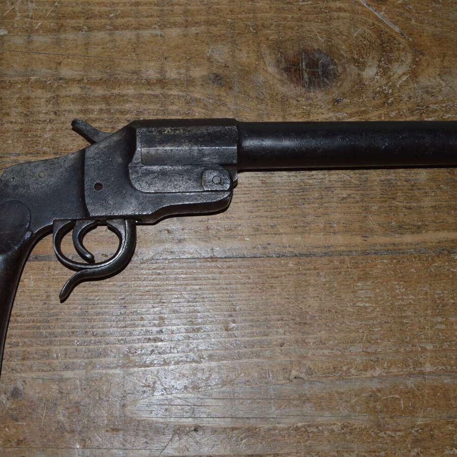A WW1 GERMAN FLARE PISTOL. ALL MOVING PARTS. EU DEACT.