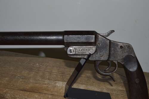 A WW1 GERMAN FLARE PISTOL. ALL MOVING PARTS. EU DEACT.