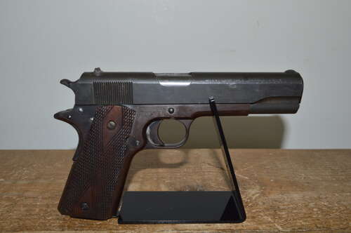 A EU DEACTIVATED COLT 1911 SEMI AUTO PISTOL. WW1 ISSUE