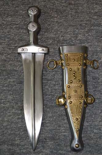 A COPY OF A ROMAN DAGGER 15