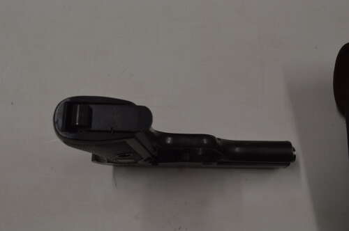 A WW2 7.65 MOD 27 SEMI AUTO PISTOL.WAFFENAMPT MARKED.NEW SPEC.COMES WITH ORIGINAL HOLSTER.