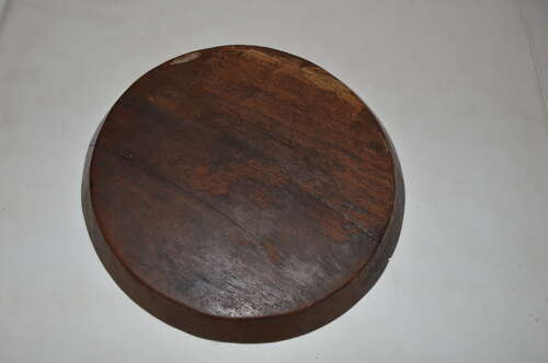 A LARGE GERMAN WW2 LUFTWAFFER WOODEN BOWL.POSSIBLY POW MADE. 15
