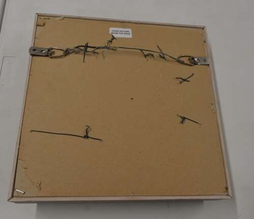 A GOOD SELECTION OF GERMAN WW2 MESSERSCHMITT PARTS ON A FRAME.SHOT DOWN BY RAF SEPT 1940.