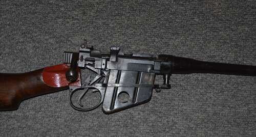 A NO4 SKN LEE ENFIELD SKELETON RIFLE .DEATIVATED .