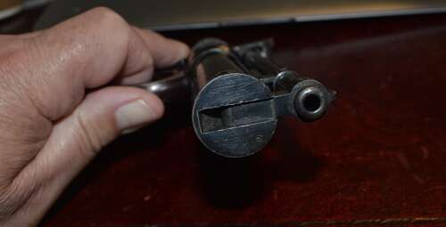A VERY GOOD WEBLEY JUNIOR .177 AIR PISTOL.