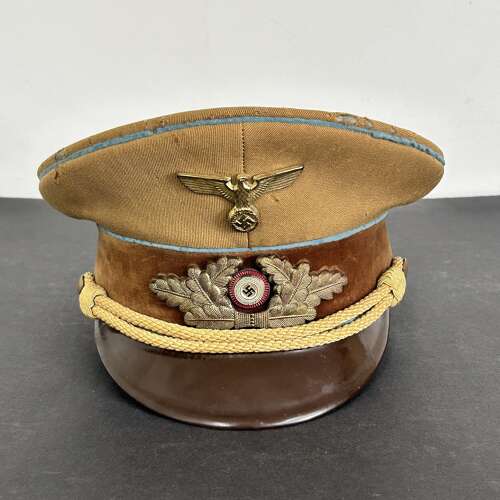 A ORIGINAL WW2 GERMAN NSDAP POLITICAL LEADERS CAP.