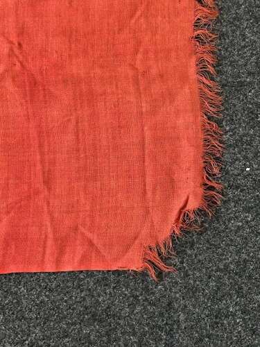 A WW2 German State Service flag (Reichsdienstflagge),  flag with sewn edge, attached lab