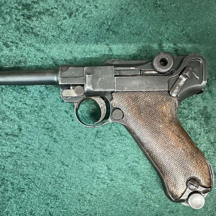 A deactivated DWM Treaty of Versailles 1921 Dated luger .