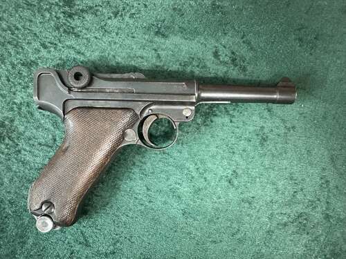 A deactivated DWM Treaty of Versailles 1921 Dated luger .