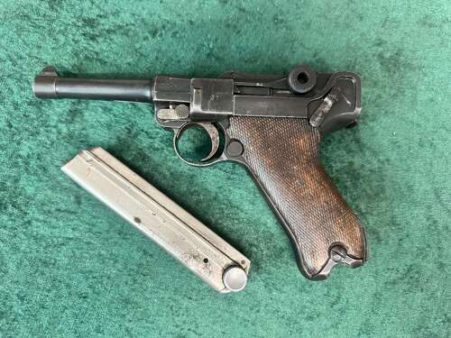 A deactivated DWM Treaty of Versailles 1921 Dated luger .