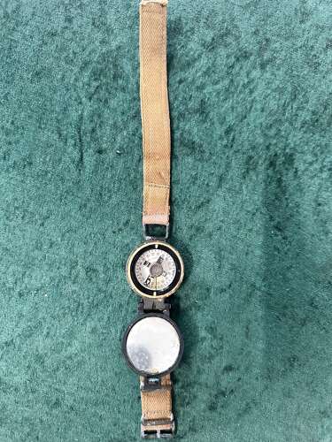 A british WW2 special forces wrist compass. All original.