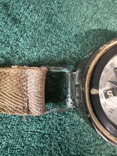 A british WW2 special forces wrist compass. All original.